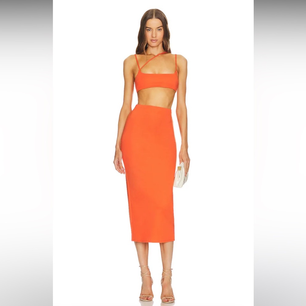 Michael Costello x Revolve Orange Set